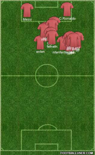 Pro Evolution Soccer Team Formation 2012