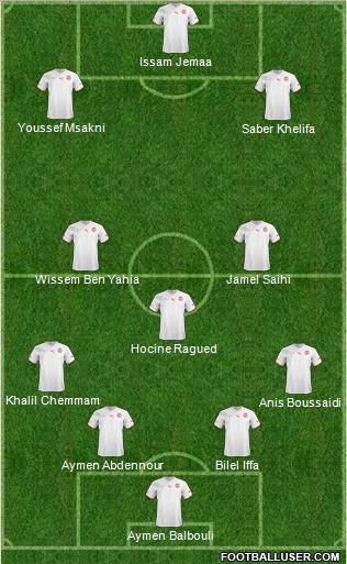 Tunisia Formation 2012