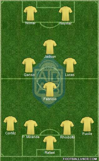 A Bancários da Bahia Formation 2012