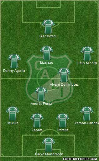 AC Deportivo Cali Formation 2012