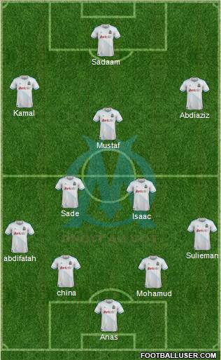 Olympique de Marseille Formation 2012