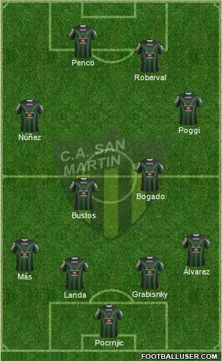 San Martín de San Juan Formation 2012