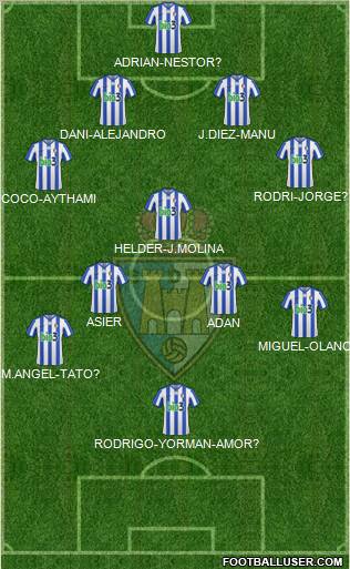 S.D. Ponferradina Formation 2012