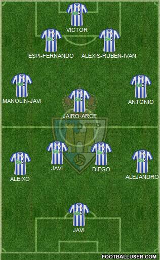 S.D. Ponferradina Formation 2012