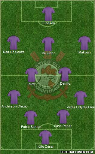 AC Coríntians Formation 2012