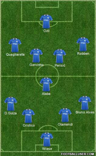 Wigan Athletic Formation 2012