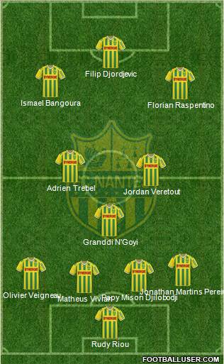 FC Nantes Formation 2012