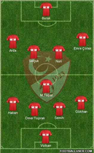 Turkey Formation 2012