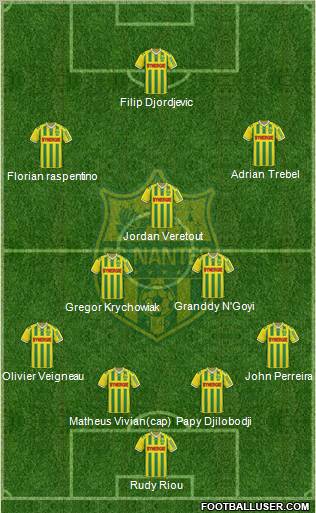 FC Nantes Formation 2012