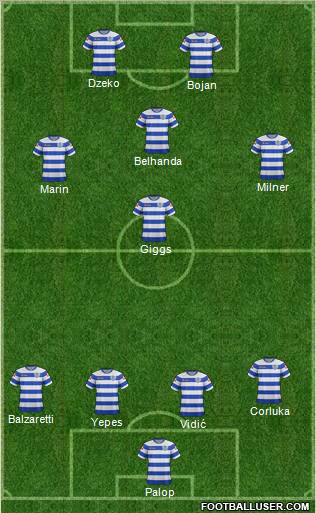Queens Park Rangers Formation 2012