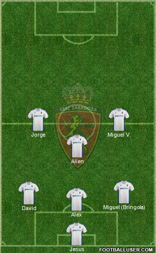 R. Zaragoza S.A.D. Formation 2012