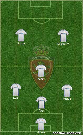 R. Zaragoza S.A.D. Formation 2012