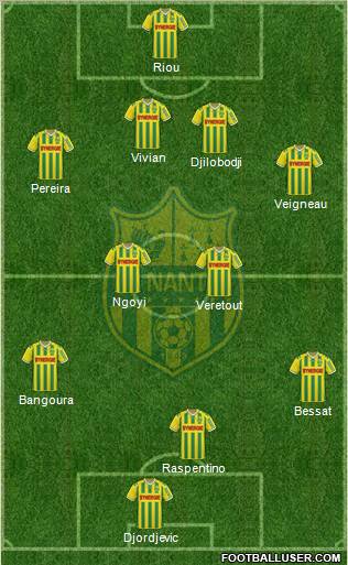 FC Nantes Formation 2012
