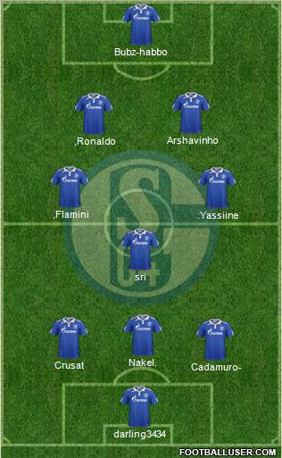 FC Schalke 04 Formation 2012