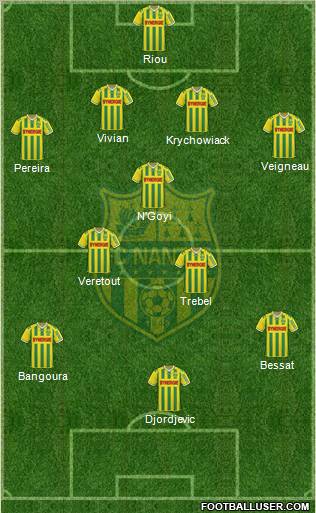 FC Nantes Formation 2012