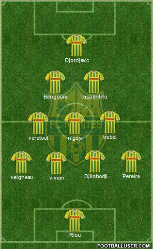 FC Nantes Formation 2012