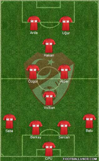 Turkey Formation 2012
