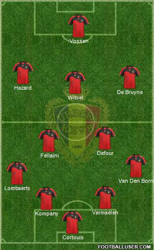 Belgium Formation 2012