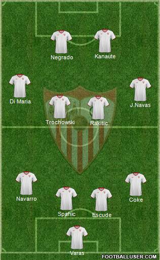 Sevilla F.C., S.A.D. Formation 2012