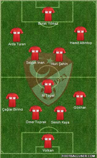 Turkey Formation 2012