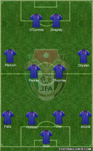 Japan Formation 2012