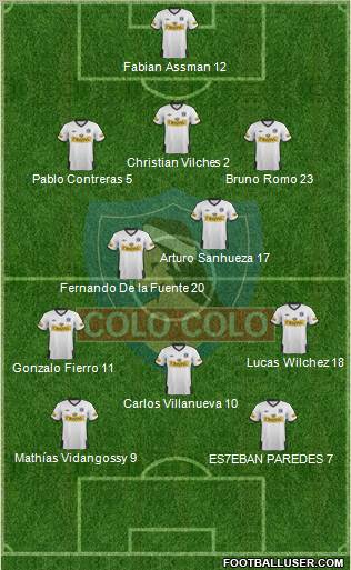 CSD Colo Colo Formation 2012