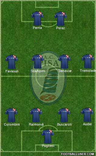 Pisa Formation 2012