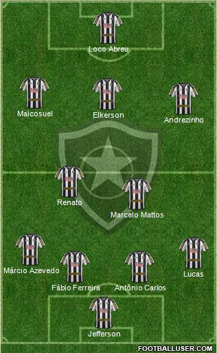 Botafogo FR Formation 2012