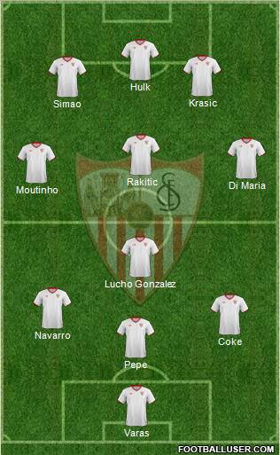 Sevilla F.C., S.A.D. Formation 2012