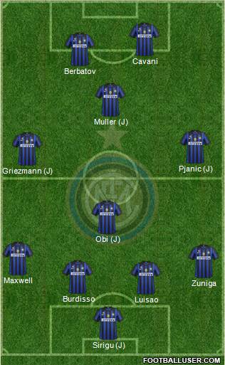 F.C. Internazionale Formation 2012