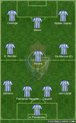 S.D. Ponferradina Formation 2012