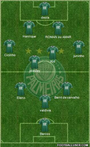 SE Palmeiras Formation 2012