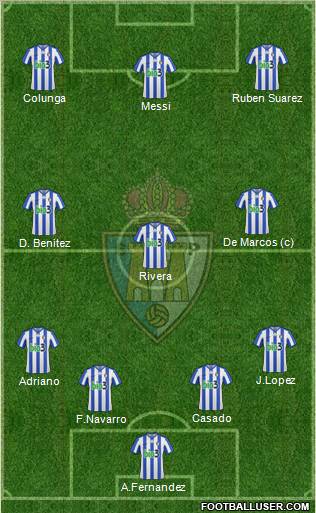 S.D. Ponferradina Formation 2012