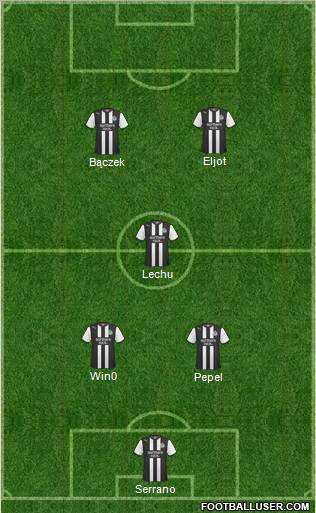 Newcastle United Formation 2012
