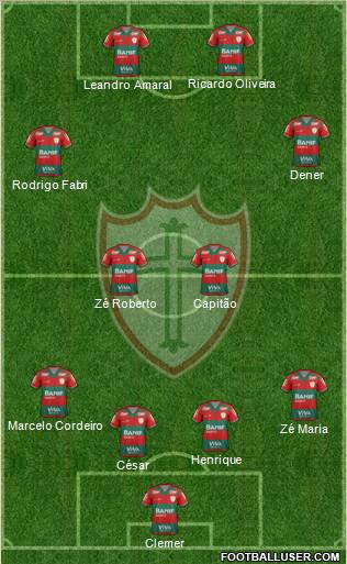 A Portuguesa D Formation 2012