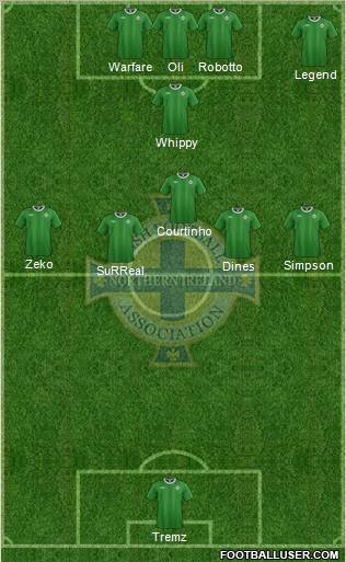 Northern Ireland Formation 2012