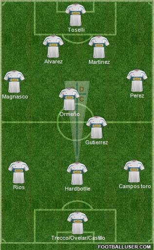 CD Universidad Católica Formation 2012