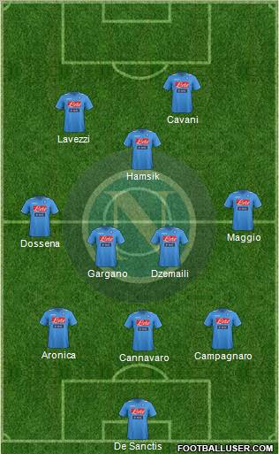Napoli Formation 2012