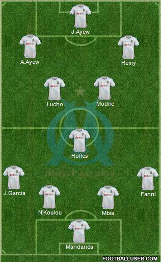 Olympique de Marseille Formation 2012