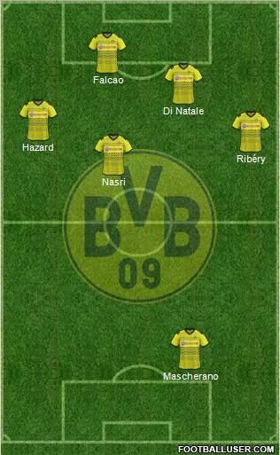 Borussia Dortmund Formation 2012