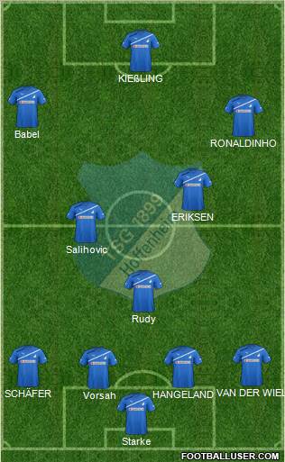 TSG 1899 Hoffenheim Formation 2012