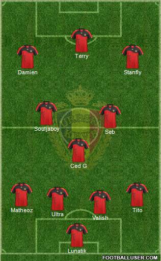 Belgium Formation 2012