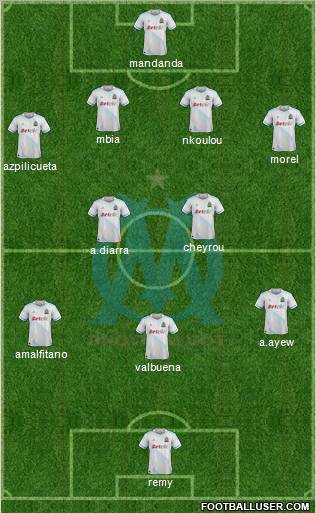 Olympique de Marseille Formation 2012