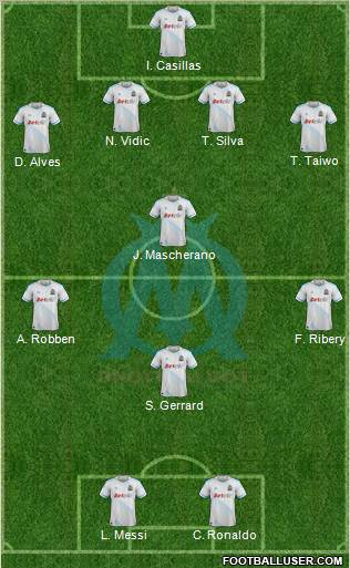 Olympique de Marseille Formation 2012