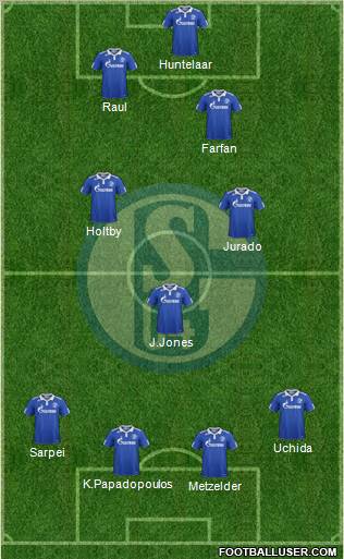 FC Schalke 04 Formation 2012