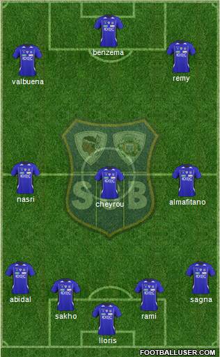 Sporting Club Bastia Formation 2012