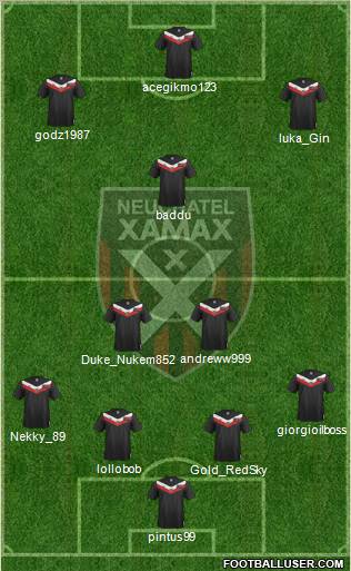 Neuchâtel Xamax FC Formation 2012