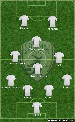 Grêmio Catanduvense de F Formation 2012