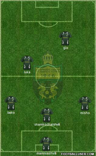 FC Kutaisi-Torpedo Formation 2012