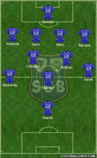 Sporting Club Bastia Formation 2012